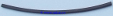 Tub termocontractabil 2mm negru lungime 1m